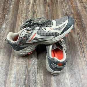 New Balance grey and orange hiking shoes Size US 8